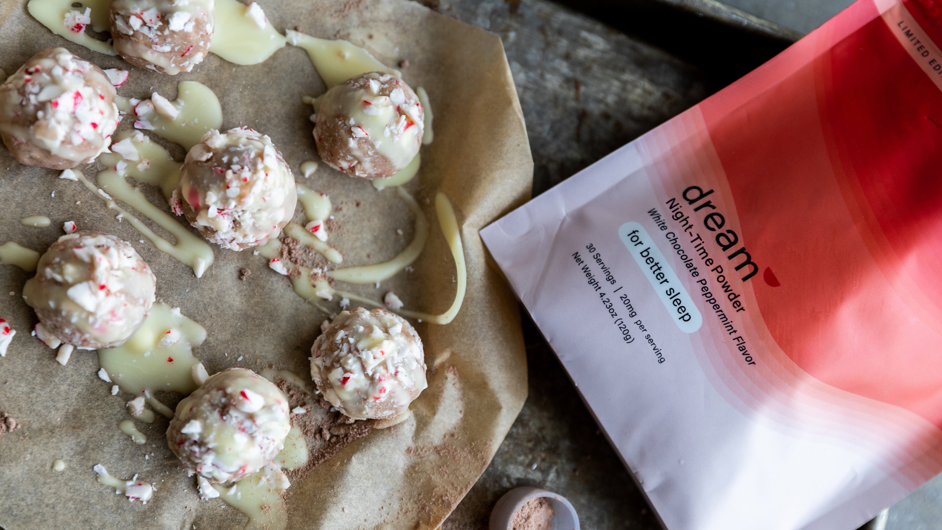 White Chocolate Peppermint Truffles? Yes please.