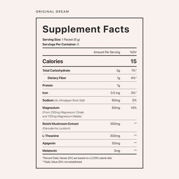 Dream Sleep Trio - 15 Servings