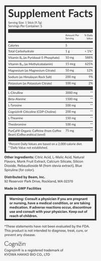 Blue Raspberry Pre-Workout - 5 Servings